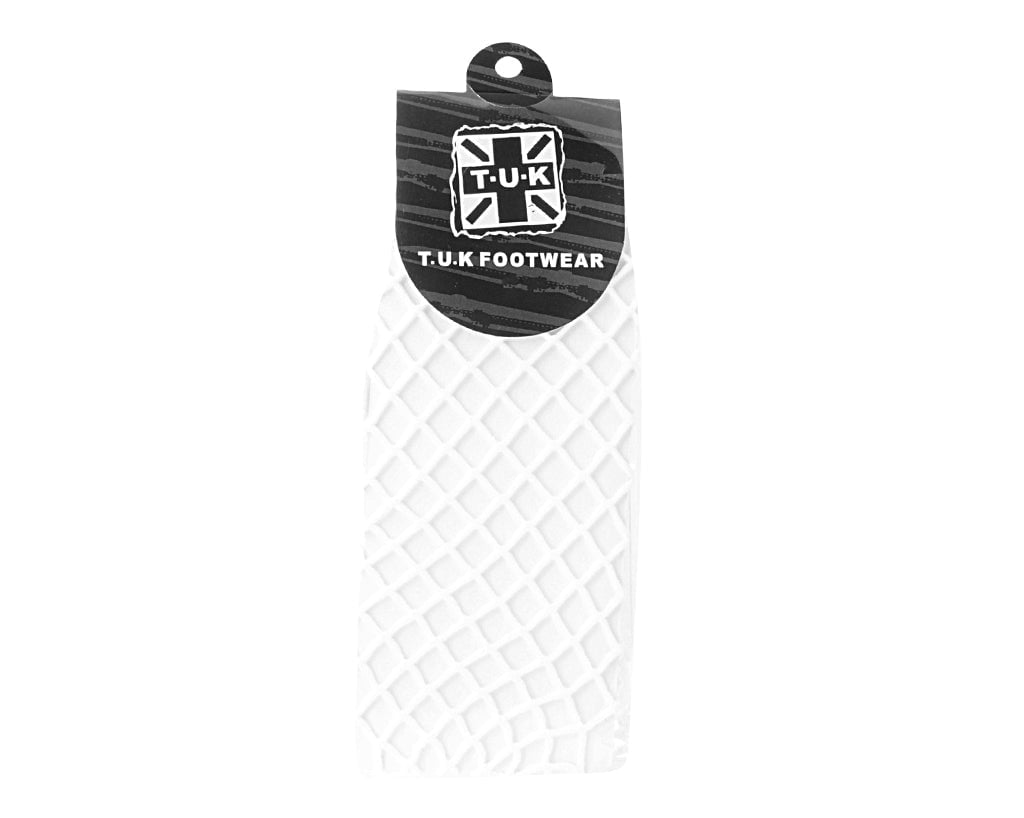 TSK1172 White Fishnet Knee-High Sock TSK1172-OS - T.U.K. Shoes