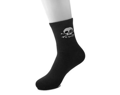 TSK1035 Black T.U.K. Skull Logo Men’s Sock TSK1035-OS - T.U.K. Shoes