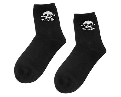 TSK1035 Black T.U.K. Skull Logo Men’s Sock TSK1035-OS - T.U.K. Shoes