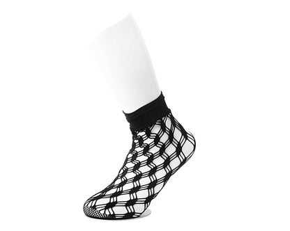 TSK1123 Black Assorted Fishnet 5-Pk Sock TSK1123-OS - T.U.K. Shoes