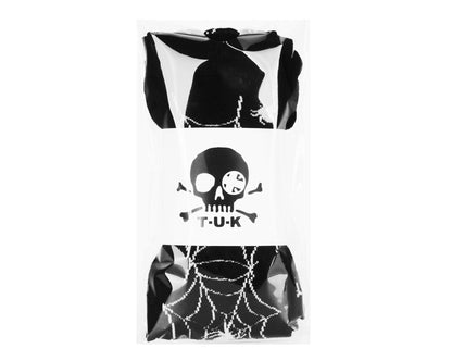 TSK1179 Black Knit Spider Thigh High Sock TSK1179-OS - T.U.K. Shoes