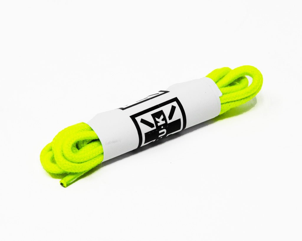 LC004-75-NGR 75 CM Neon Green Round Laces LC004-75-NGR-OS - T.U.K. Shoes