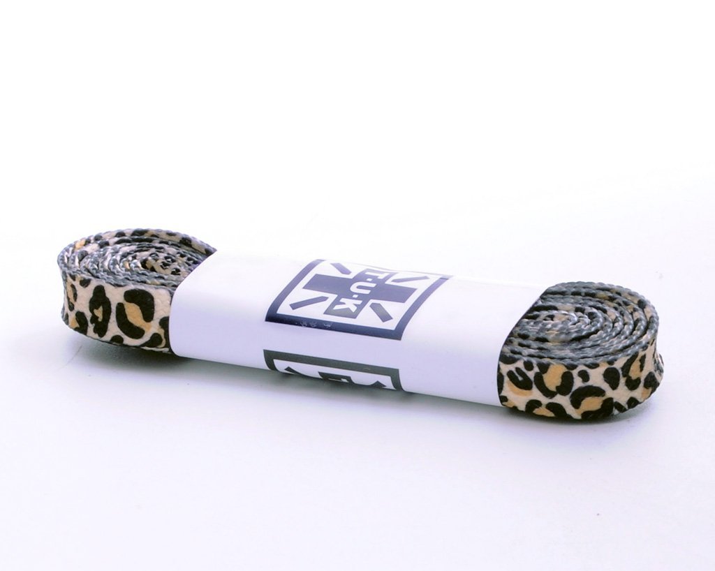 LC001-75-LEO 75 CM Leopard Flat Laces LC001-75-LEO-OS - T.U.K. Shoes