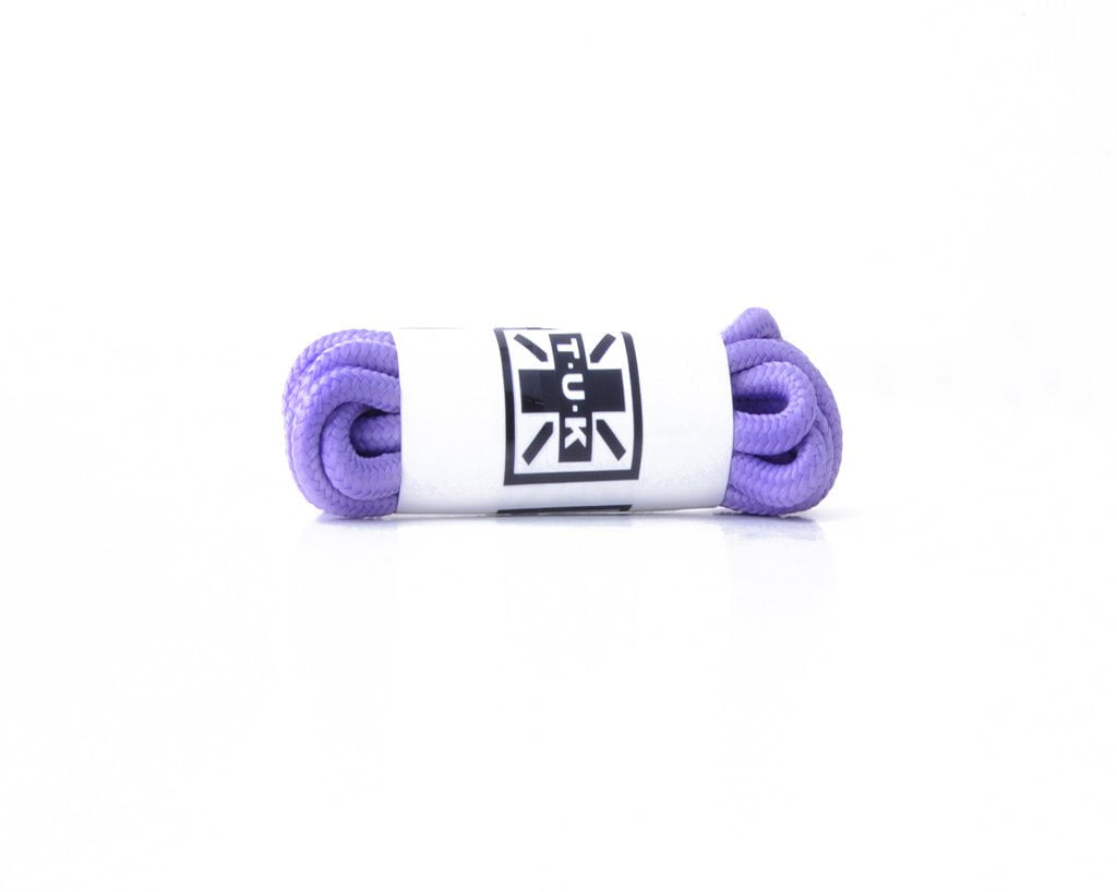 LC055-75-PPR 75 CM Purple Round Laces LC055-75-PPR-OS - T.U.K. Shoes