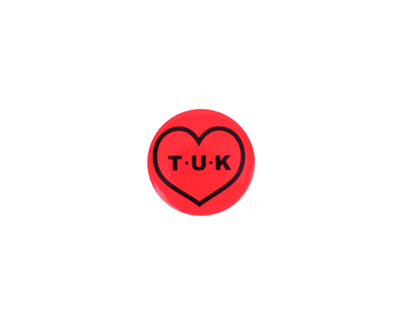 P0082 Red Heart Pin P0082-OS - T.U.K. Shoes