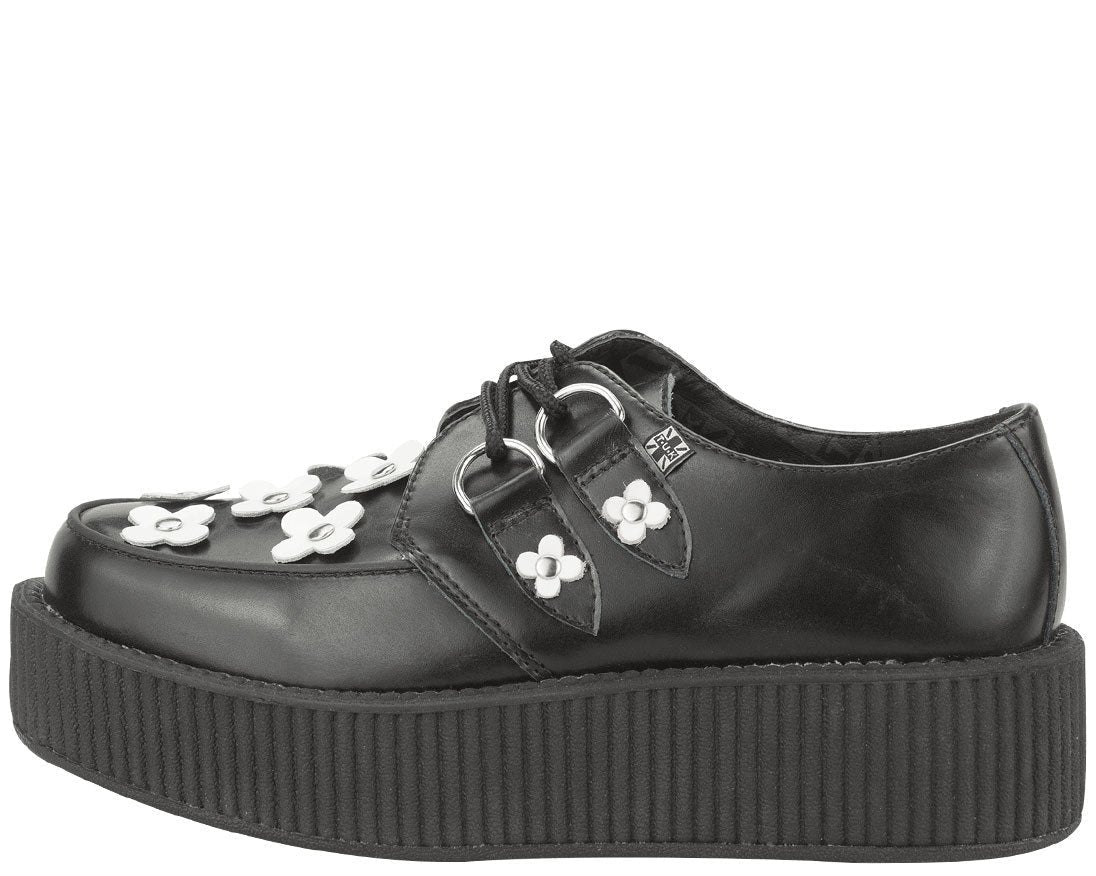 V8862 TUKskin™ Flower Viva Mondo Creepers - T.U.K. Shoes
