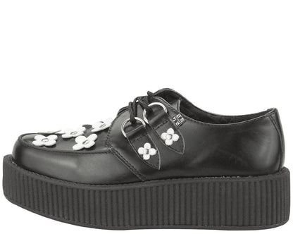 V8862 TUKskin™ Flower Viva Mondo Creepers - T.U.K. Shoes