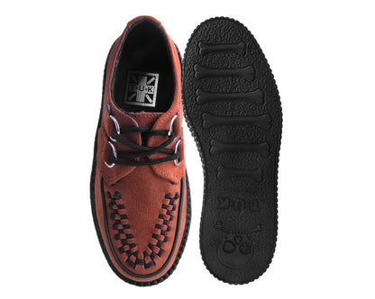 V3022 Brown Suede Viva Mondo Creeper - T.U.K. Shoes
