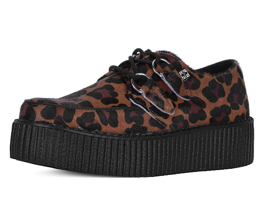 V3336 Leopard Viva Mondo Creeper - T.U.K. Shoes