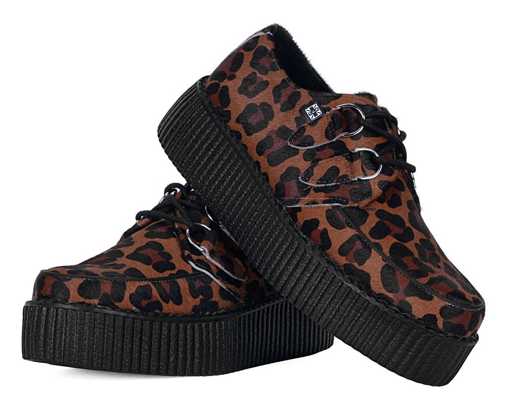 V3336 Leopard Viva Mondo Creeper - T.U.K. Shoes