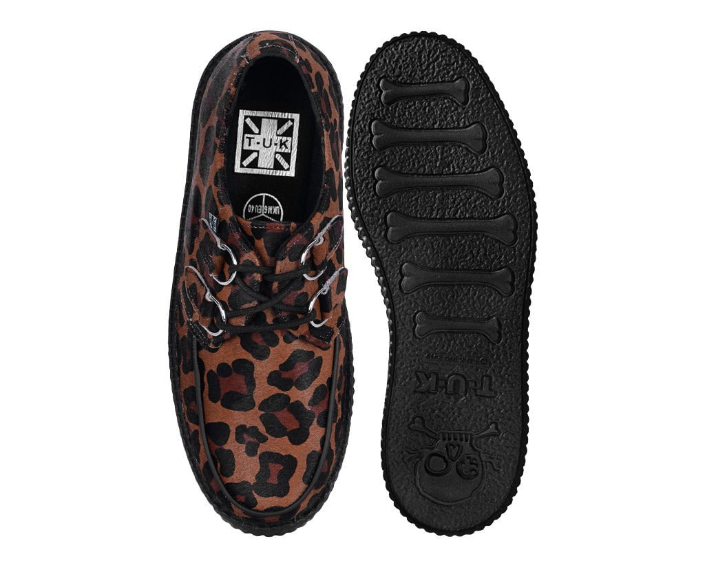 V3336 Leopard Viva Mondo Creeper - T.U.K. Shoes