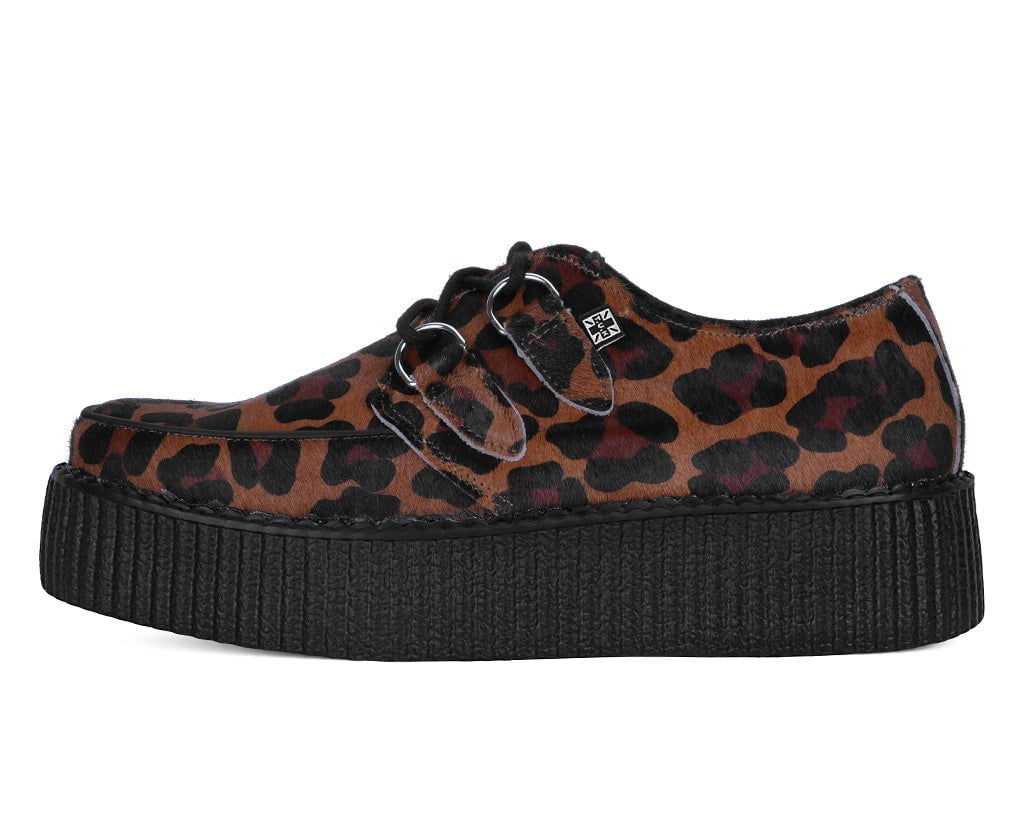 V3336 Leopard Viva Mondo Creeper - T.U.K. Shoes