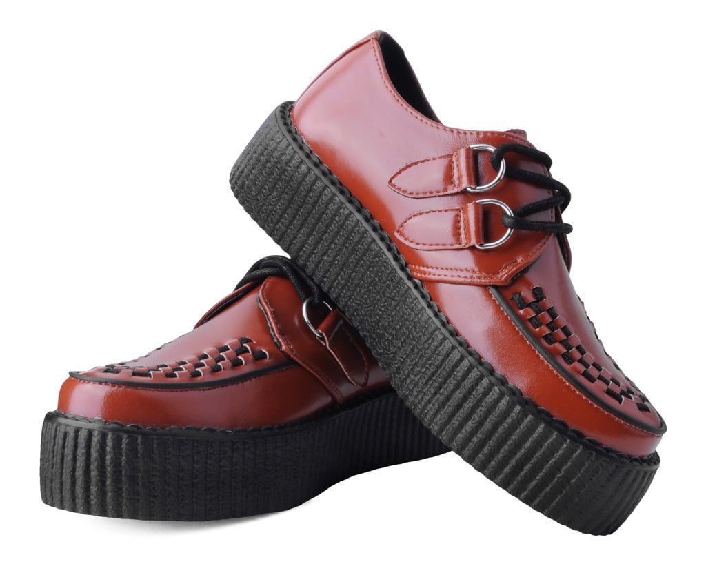 V3196 Brown Pearl TUKskin™ Viva Mondo Creeper - T.U.K. Shoes