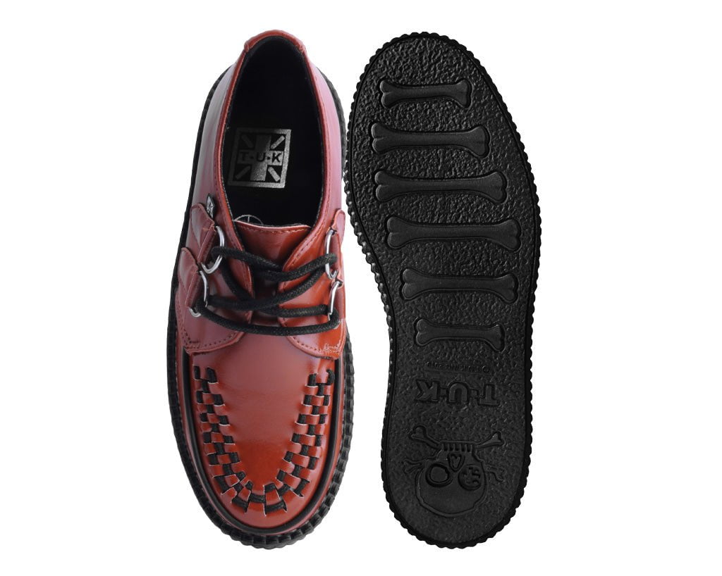 V3196 Brown Pearl TUKskin™ Viva Mondo Creeper - T.U.K. Shoes