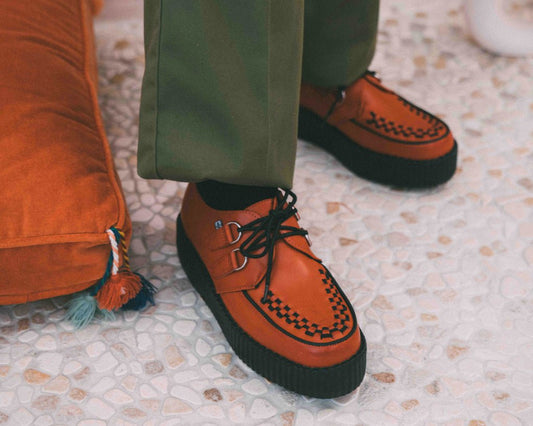 V3131 Ginger TUKskin™ Viva Mondo Creeper - T.U.K. Shoes
