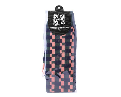 TSK1148 Multicolor Houndstooth Knee-High Sock TSK1148-OS - T.U.K. Shoes