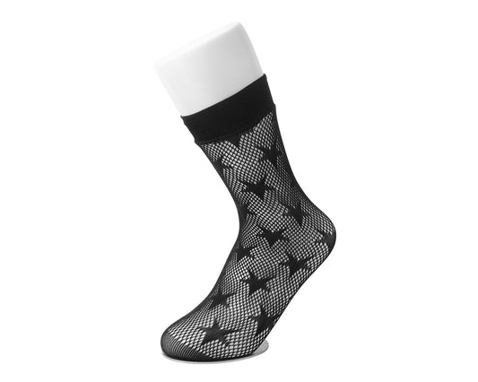 TSK1170 Fishnet Star Crew Sock TSK1170-OS - T.U.K. Shoes