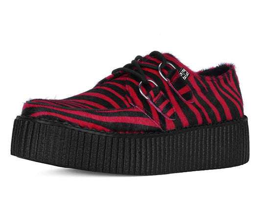 V3335 Red Zebra Viva Mondo Creeper - T.U.K. Shoes
