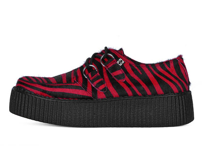 V3335 Red Zebra Viva Mondo Creeper - T.U.K. Shoes