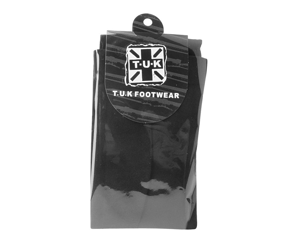 TSK1164 Black Knee-High Nylon Mesh Sock TSK1164-OS - T.U.K. Shoes