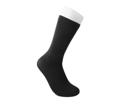 TSK1164 Black Knee-High Nylon Mesh Sock TSK1164-OS - T.U.K. Shoes