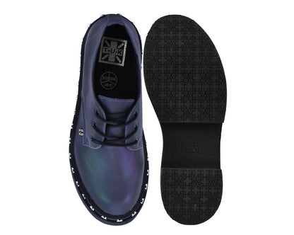 A3297 Midnight Chameleon Dino Flat Platform - T.U.K. Shoes