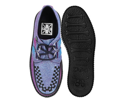 V3244 Reflective Leopard Shimmer Viva Mondo Creeper - T.U.K. Shoes