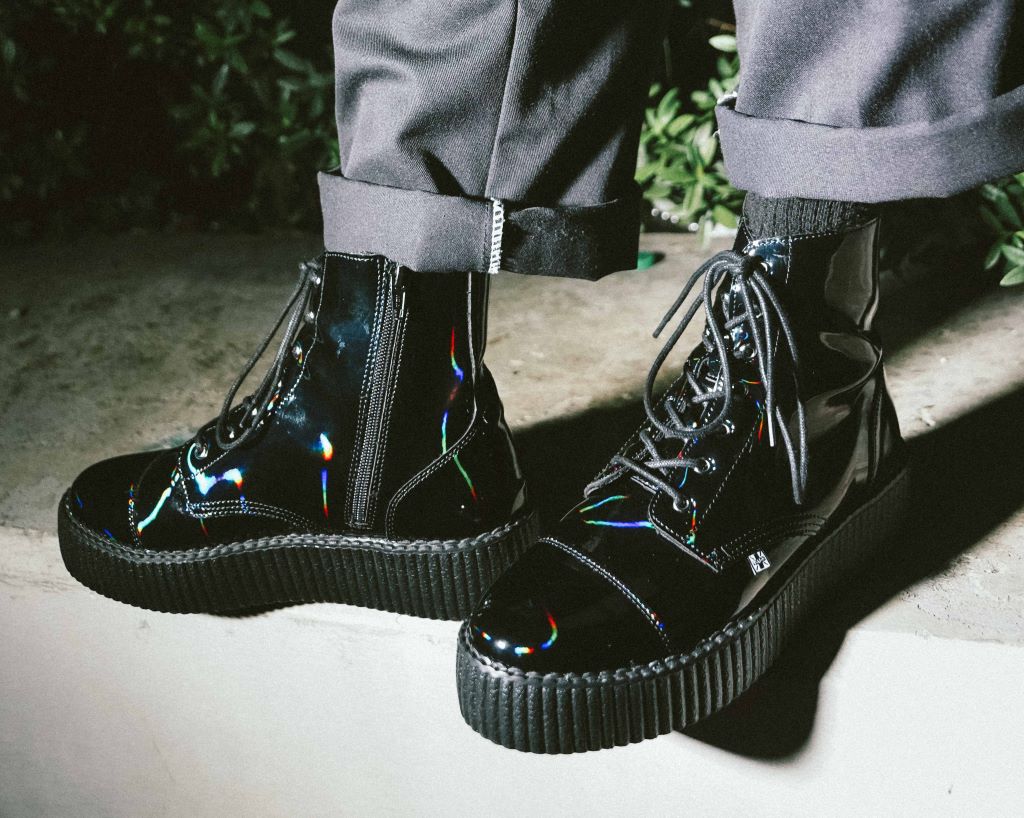 V3237 Black Haze TUKskin™ Viva Mondo Boot - T.U.K. Shoes