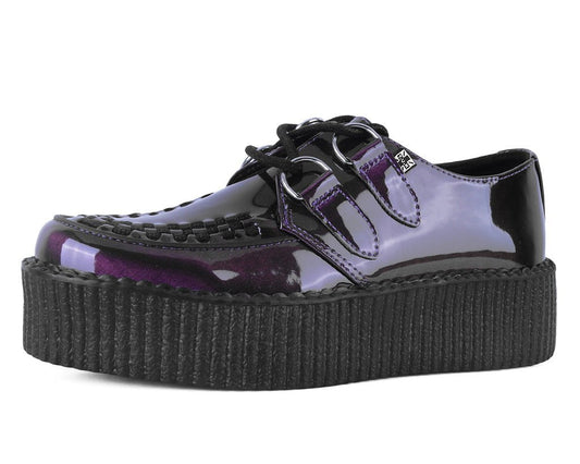 V3200 Purple Metallic Viva Mondo Creeper - T.U.K. Shoes