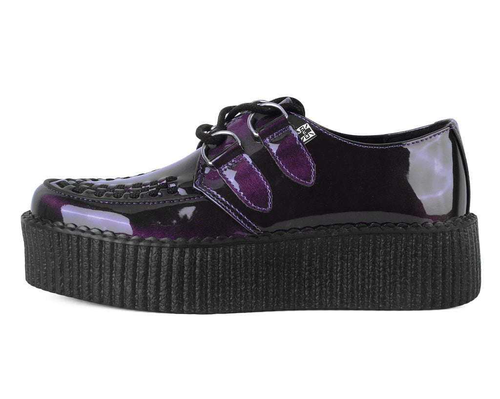 V3200 Purple Metallic Viva Mondo Creeper - T.U.K. Shoes