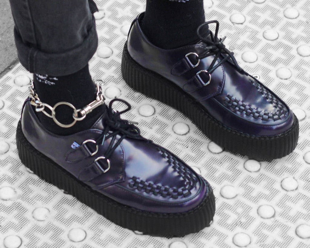 V3232 Purple Rub-Off Mondo Creeper - T.U.K. Shoes