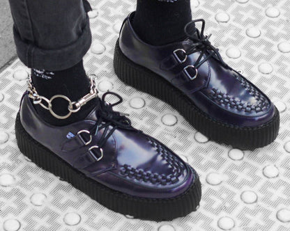 V3232 Purple Rub-Off Mondo Creeper - T.U.K. Shoes
