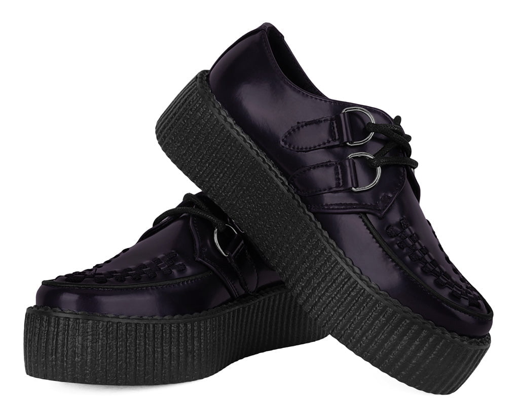 V3232 Purple Rub-Off Mondo Creeper - T.U.K. Shoes