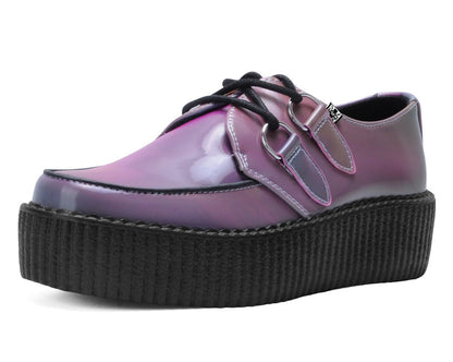 V3308 Rainbow Iridescent Viva Mondo Creeper - T.U.K. Shoes