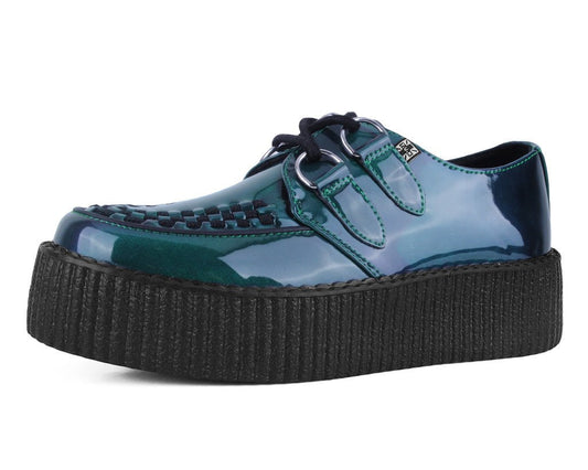 V3201 Emerald Metallic Viva Mondo Creeper - T.U.K. Shoes